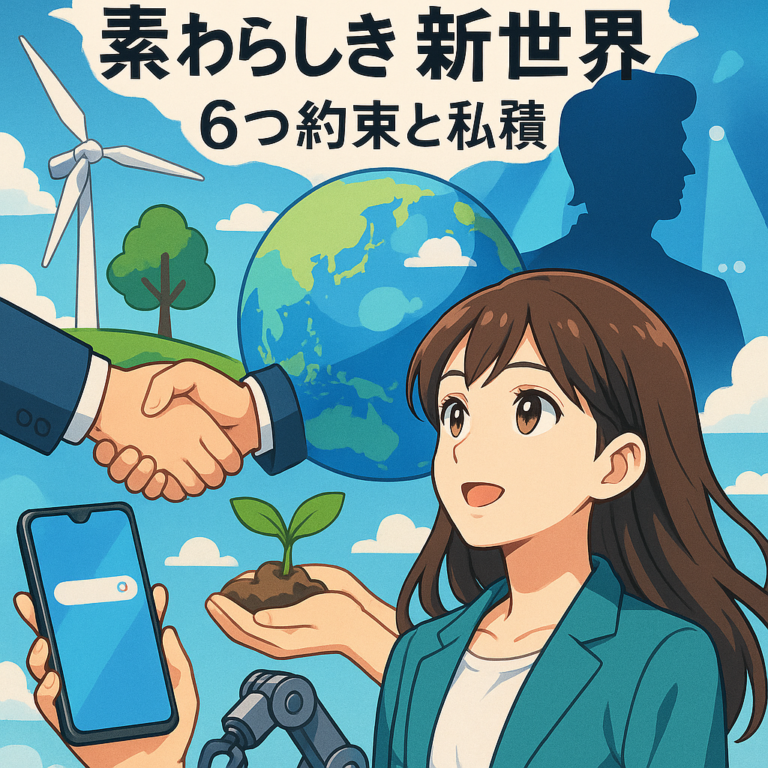 検索急上昇の『素晴らしき 新 世界』6つの約束と私たちの姿勢