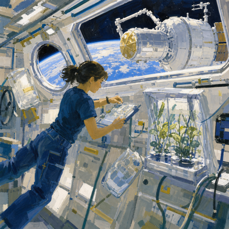JAXA「きぼう」とISS約400kmの実験現場